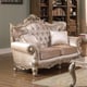 Beige Finish Wood Sofa Set 4Pcs w/Coffee Table Transitional Cosmos Furniture Emily