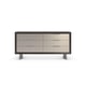 Sepia & Smoked Stainless Steel Paint Finish LA MODA DRESSER by Caracole 