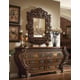 Antique Gold & Perfect Brown Dresser Traditional Homey Design HD-8011
