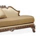 Golden Beige Dark Wood Luxury Chaise Lounge HD-90018 Classic Traditional