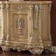 Luxury Golden Dresser Traditional Homey Design HD-7266