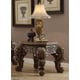 Luxury Chenille Golden Beige Living Room Set 6P  Traditional Homey Design HD-610
