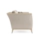 Taupe Paint Finish Tulip Shape Accent Chair LOVE A-FLAIR by Caracole 