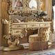 Baroque Rich Gold Dresser Carved Wood Traditional Homey Design HD-8086