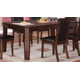 Espresso Finish Wood Dining Room Set 8Pcs w/Chest Transitional Cosmos Furniture Pam
