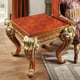 Cherry Finish Luxury End Table Set 2Pcs Traditional Homey Design HD-8024