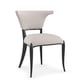 Soothing Neutral Performance Fabric Dining Chair Set 2Pcs BE MY GUEST by Caracole 