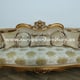 Classic Antique Bronze Gold Fabric 30016 BELLAGIO Sofa Set 4Pcs EUROPEAN FURNITURE 