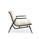Performance Natural Fabric Contemporary  REBAR CHAIR by Caracole 