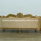 Classic Antique Bronze Black-Gold Fabric 30018 BELLAGIO Sofa Set 3Pcs EUROPEAN FURNITURE