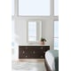 Cloud White & Brunette Finish Contemporary  Dresser ON THE CONTRARY by Caracole 