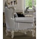 Belle Silver Victorian Armchair Traditional Homey Design HD-13006