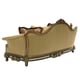 Luxury Silk Chenille Solid Wood Formal Sofa Set 2Pcs Benetti's Sicily Classic