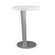 Black & White Stone Top End Table Set 2Pcs LA MODA SPOT TABLE by Caracole 