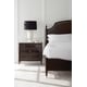 Mocha Walnut & Soft Silver Paint Finish CAL King Bed SUITE DREAMS by Caracole 