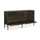 Charcoal Anegre & Seal Skin Finish Dresser MASTERPIECE by Caracole 