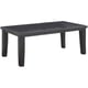 Gray Finish Wood Dining Table Transitional Cosmos Furniture Bailey