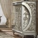 Baroque Belle Silver Chest Carved Wood Traditional  Homey Design HD-8088