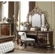 Burl & Metallic Antique Gold Dresser Traditional Homey Design HD-1803