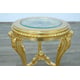 Imperial Luxury Antique Gold LUXOR End Table EUROPEAN FURNITURE Solid Wood