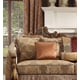 Metallic Antique Gold Sofa Traditional Homey Design HD-1601