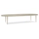THE SOURCE Gray Extendable Dining Table