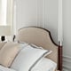Mocha Walnut Finish Poster King Bed Crown Jewel w/ Post by Caracole 