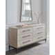 Mountain Smoke & Pearly White Dresser IMPRESSIVE by Caracole 