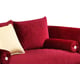 Red Velvet w/ Gold Finish Sofa Set 3Pcs Modern Cosmos Furniture Ruby