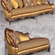 Luxury Silk Chenille Sofa Carved Wood HD-90023 Classic Traditional