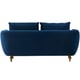 Luxury Blue Velvet SIPARIO VITA Sofa Set 3P EF-22560 EUROPEAN FURNITURE Modern 
