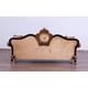 Imperial Luxury Black & Dark Gold RAFFAELLO Sofa EUROPEAN FURNITURE Traditional