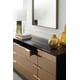 Dark Chocolate & Champagne Gold Mid-Century Dresser ALL WRAPPED UP by Caracole 