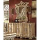 Luxury Golden Dresser & Mirror Set 2Pcs Traditional Homey Design HD-7266 