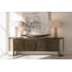 Galway & Golden Blonde Leaf Console Table PRIME TIME by Caracole 