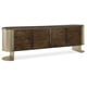 Galway & Golden Blonde Leaf Console Table PRIME TIME by Caracole 