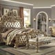 Pickle Frost/Antique Silver CAL King Bedroom Set 3Pcs Traditional Homey Design HD-7012 
