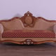 Imperial Luxury Red Brown & Gold RAFFAELLO III Sofa EUROPEAN FURNITURE Classic