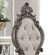 Silver Gray Wood Dining Room Set 9 Pcs Traditional Homey Design HD-13012-GR