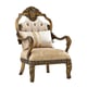 Classic Beige/Gold Wood Chair Homey Design HD HD-9017-CHAIR
