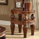 Dark Mahogany Coffee Table Set 3 Pcs Homey Design HD-1521 Traditional  