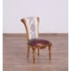 Luxury Antique Bronze & Ebony VALENTINA Side Chair Set 2Pcs EUROPEAN FURNITURE