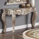 Champagne Gold Console Table & Mirror Traditional Homey Design HD-328C