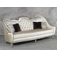 Luxury Pearl Silk Chenille Sofa Loveseat Set 2Pcs HD-90006 Classic Traditional