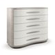 Moonstone Finish Sinuously Shaped Dresser MEANDROUS by Caracole 