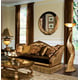Luxury Brown Bronze Silk Chenille Sofa Special Order Benetti's Violetta