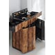 Greenway & Naturally Organic Finish Transformer Bar Cabinet TOP SHELF BAR by Caracole 