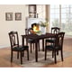 Cherry Finish Wood Dining Room Set 5Pcs Transitional Cosmos Furniture Bell