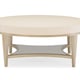 Washed Alabaster & Blush Taupe Finish ADELA COCKTAIL TABLE by Caracole 