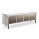 Matte Pearl & Golden Shimmer Finish VALENTINA MEDIA CONSOLE by Caracole 